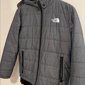 The North Face Gray Puffer Jacket